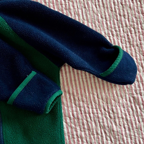 LL Bean toddler fleece bunting 2T - Picture 3 of 4
